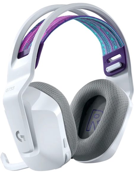Casti Gaming Logitech Gaming G733 LIGHTSPEED Wireless RGB, White