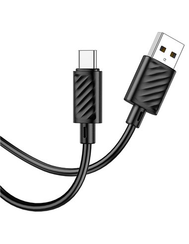 Cablu USB-A  to USB-C HOCO “X88 Type-C”, 82 cm, black