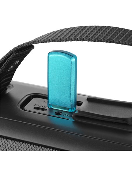 Boxa portabila SVEN PS-235, Black / 12W / Bluetooth / FM / USB / 1500mA*h