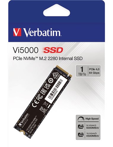 M.2 NVMe SSD Verbatim Vi5000, 1.0TB
