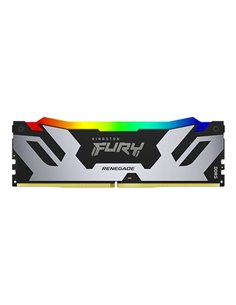 Memorie operativa CUDIMM DDR5-8400 24GB Kingston FURY Renegade Silver RGB