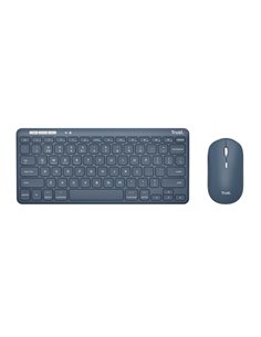 Wireless Tastatura si mouseTrust  Lyra Multi-Device / BT5.0 / Blue