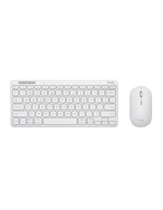 Wireless Tastatura si mouseTrust  Lyra Multi-Device / BT5.0 / White