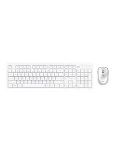 Беспроводная клавиатура и мышьTrust ODY II / White