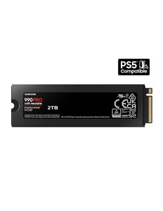 M.2 NVMe SSD Samsung SSD 990 PRO w/Heatsink / 2.0TB  / PCIe4.0 x4 / NVMe2.0 2