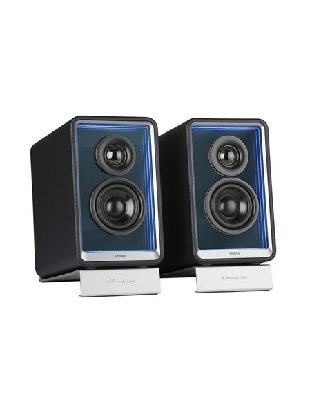 Hi-Res boxe Edifier QR65  with GaN charger 65w / 2x35W / Bluetooth / RGB / Black