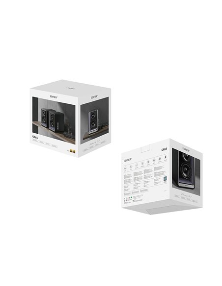 Hi-Res boxe Edifier QR65  with GaN charger 65w / 2x35W / Bluetooth / RGB / Black