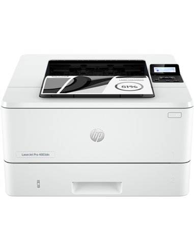 Imprimanta HP LaserJet Pro M4003dn/ A4/ Ethernet/ Duplex/ White