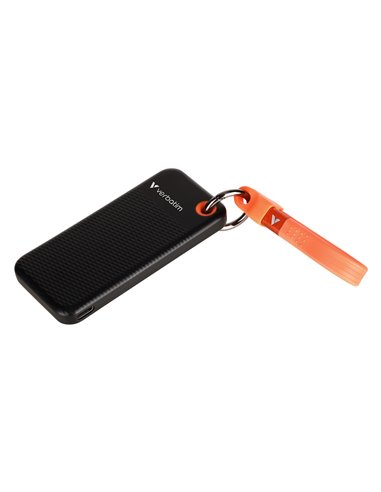 M.2 Внешний SSD Verbatim Pocket / 1TB / USB 3.2 Gen 2 / Black/Orange