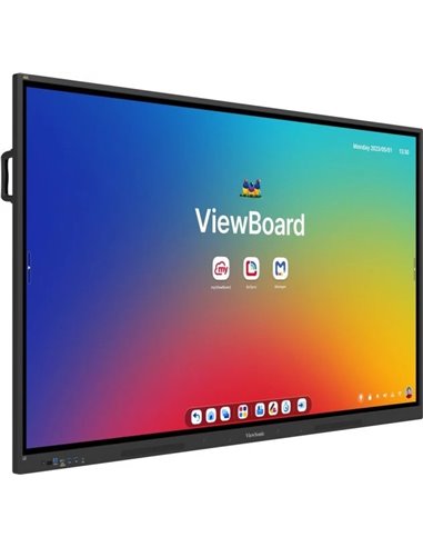 65” Интерактивный дисплей ViewSonic IFP6534 / 4K / 8G RAM / 128GB Storage / Black