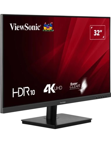 31.5” Монитор VIEWSONIC VA3208-4K-HD / 4K / 4ms / Black
