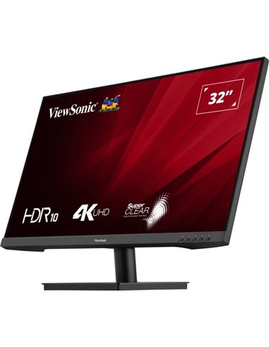 31.5” Monitor VIEWSONIC VA3208-4K-HD / 4K / 4ms / Black