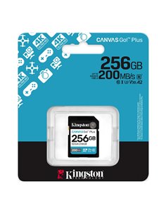 Card de memorie SD 256GB Kingston Canvas Go! Plus G4, 200/160MB/s