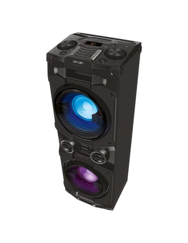 Портативная Колонка SVEN PS-1500 Black / 500W / Bluetooth / NFC / FM tuner / USB