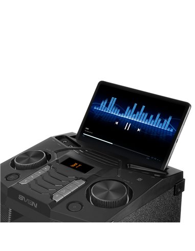 Портативная Колонка SVEN PS-1500 Black / 500W / Bluetooth / NFC / FM tuner / USB