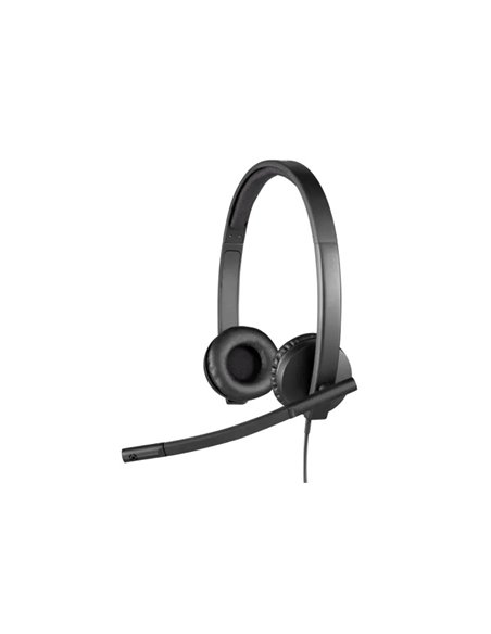 Наушники Logitech H570e / Stereo / USB-C / Black