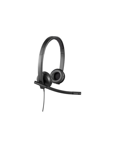 Наушники Logitech H570e / Stereo / USB-C / Black
