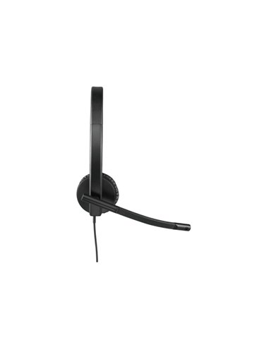 Casti Logitech H570e / Stereo / USB-C / Black