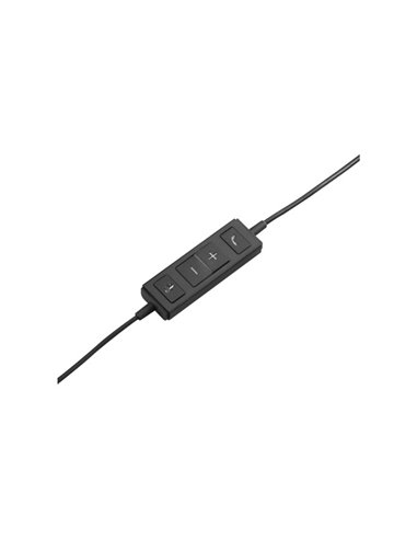 Casti Logitech H570e / Stereo / USB-C / Black
