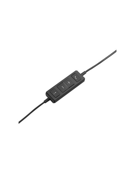 Casti Logitech H570e / Stereo / USB-C / Black
