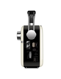 Boxa portabila SVEN SRP-505, White / 3W / Bluetooth / FM/AM/SW Radio / USB / microSD 2