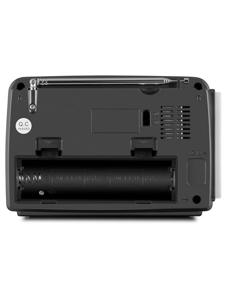 Колонка Портативная SVEN SRP-150, Gray / 3W / Bluetooth / FM/AM/SW Radio / USB / microSD
