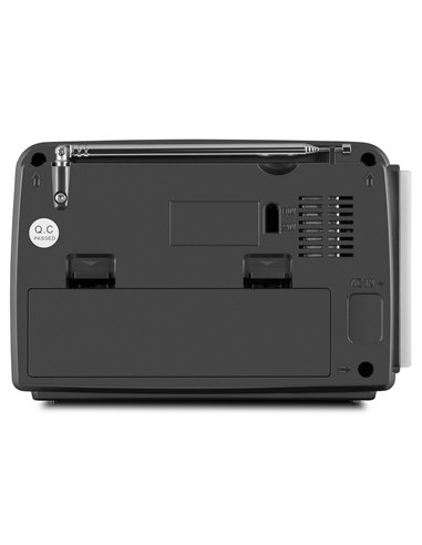 Boxa portabila SVEN SRP-150, Gray / 3W / Bluetooth / FM/AM/SW Radio / USB / microSD