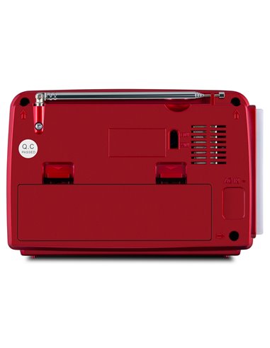 Колонка Портативная SVEN SRP-150, Red / 3W / Bluetooth / FM/AM/SW Radio / USB / microSD
