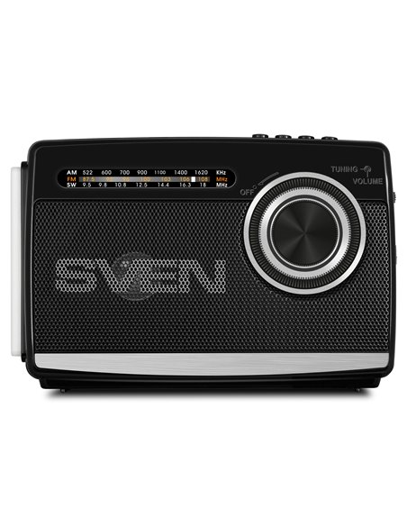 Boxa portabila SVEN SRP-155 Black / 3W / Bluetooth / FM/AM/SW Radio / USB / microSD