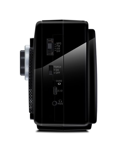 Boxa portabila SVEN SRP-155 Black / 3W / Bluetooth / FM/AM/SW Radio / USB / microSD
