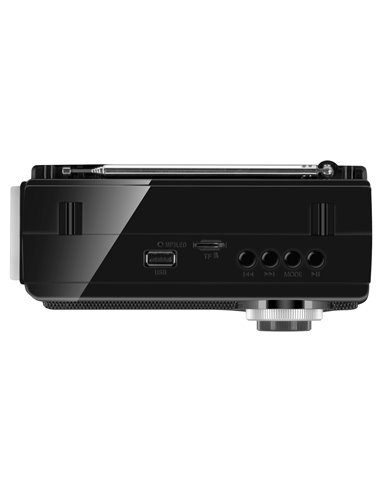 Колонка Портативная SVEN SRP-155 Black / 3W / Bluetooth / FM/AM/SW Radio / USB / microSD
