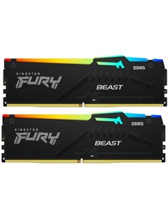 Оперативная память Kingston FURY® Beast DDR5 RGB 5600 МТ/с 128ГБ (Kit of 2*64GB) 2