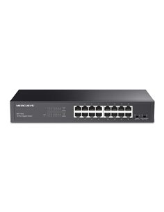 Коммутатор MERCUSYS MS116GS / 16 port / 1000Mb / RJ45 / steel case