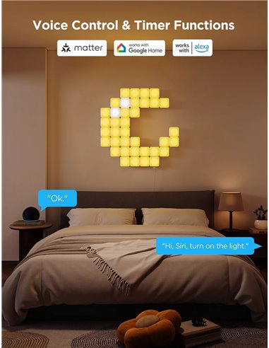Квадратные огни GOVEE Smart Mini Panel Lights 10 Pack