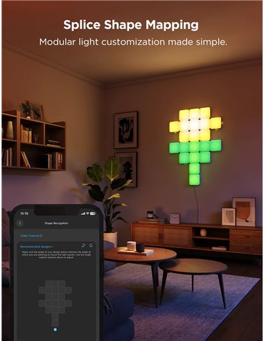 Квадратные огни GOVEE Smart Mini Panel Lights 10 Pack