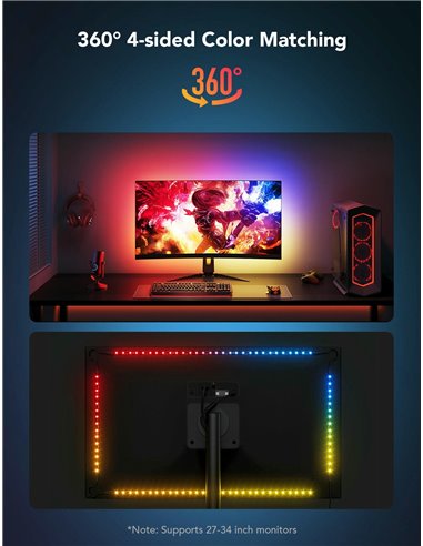GOVEE RGB Gaming Light Strip G1 (27”-34”)
