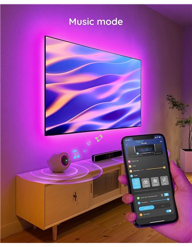 Banda de lumina TV GOVEE RGB TV Backlight (40”-60”)