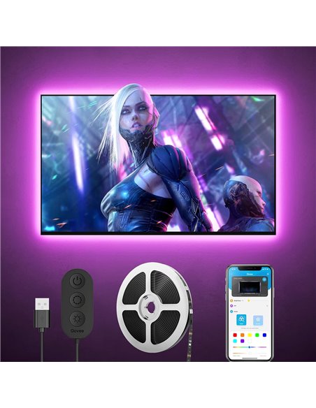 Banda de lumina TV GOVEE RGB TV Backlight (40”-60”)