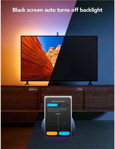 GOVEE RGBIC TV Backlight 3 Lite (75”-85”)