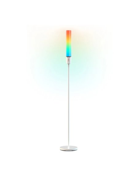 lampa de podea GOVEE RGBICW Cylinder Floor Lamp, Wi-Fi + BT, Multicolor + Extra White LEDs
