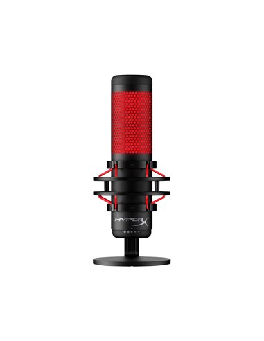 Микрофон для стриминга HyperX QuadCast 2 S, Black/Red, [9A273AA]