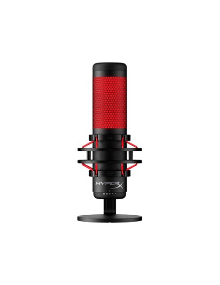 Микрофон для стриминга HyperX QuadCast 2 S, Black/Red, [9A273AA]