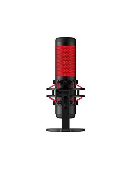 Microfon pentru streaming HyperX QuadCast 2 S, Black/Red, [9A273AA]