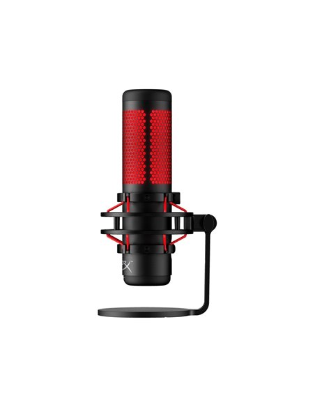 Микрофон для стриминга HyperX QuadCast 2 S, Black/Red, [9A273AA]