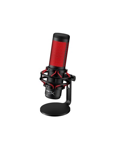 Микрофон для стриминга HyperX QuadCast 2 S, Black/Red, [9A273AA]