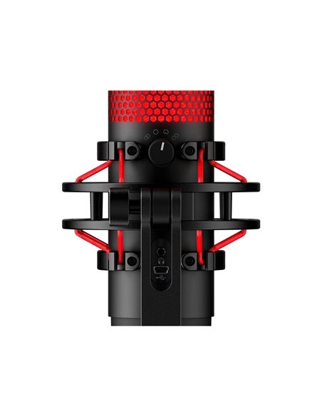 Микрофон для стриминга HyperX QuadCast 2 S, Black/Red, [9A273AA]