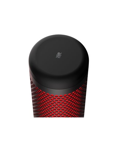 Микрофон для стриминга HyperX QuadCast 2 S, Black/Red, [9A273AA]