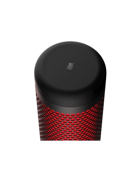 Микрофон для стриминга HyperX QuadCast 2 S, Black/Red, [9A273AA]