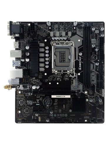 Материнская плата BIOSTAR B690MX2-E D4 /  Socket 1700 / Z690 / DDR4  / mATX