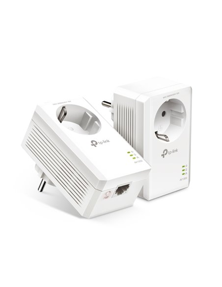 Адаптеры Powerline TP-LINK TL-PA7017P Kit / 1000Mbps  / 1 Gigabit LAN Port